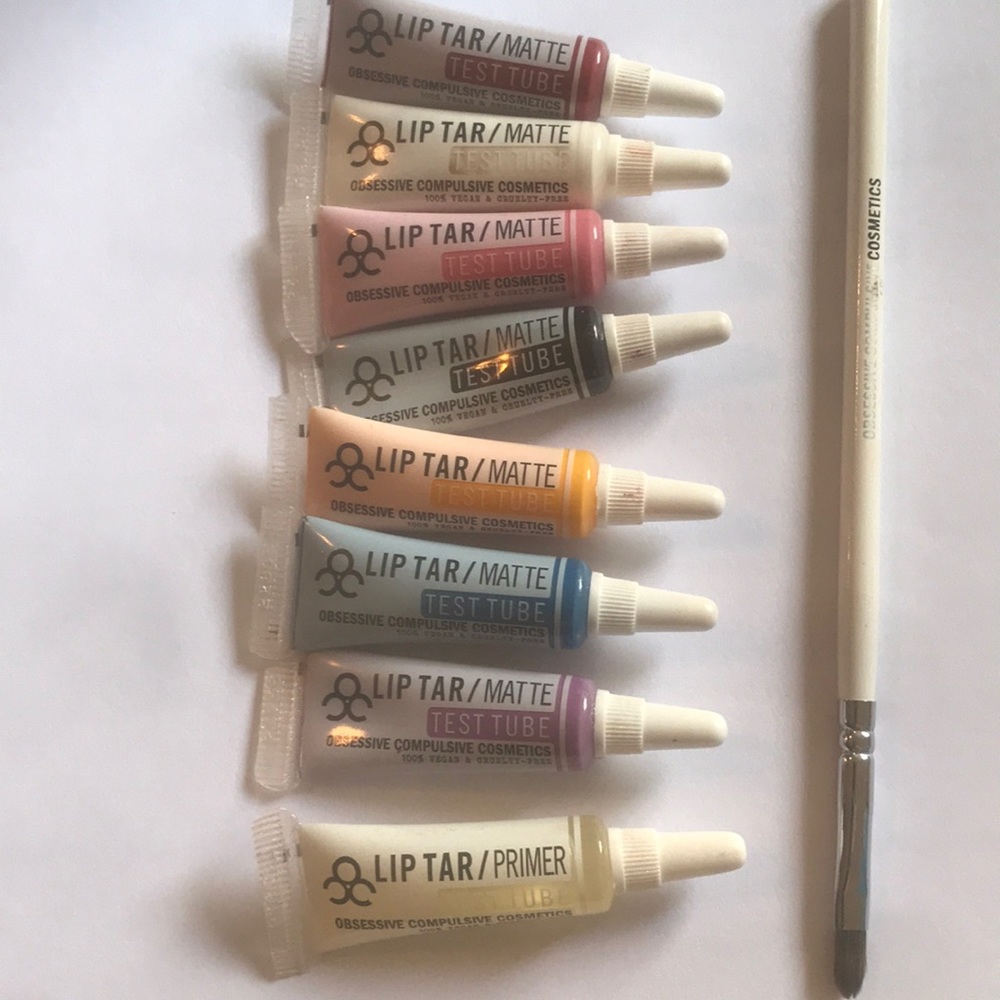 Lip Tar kit 7 lip colors + primer